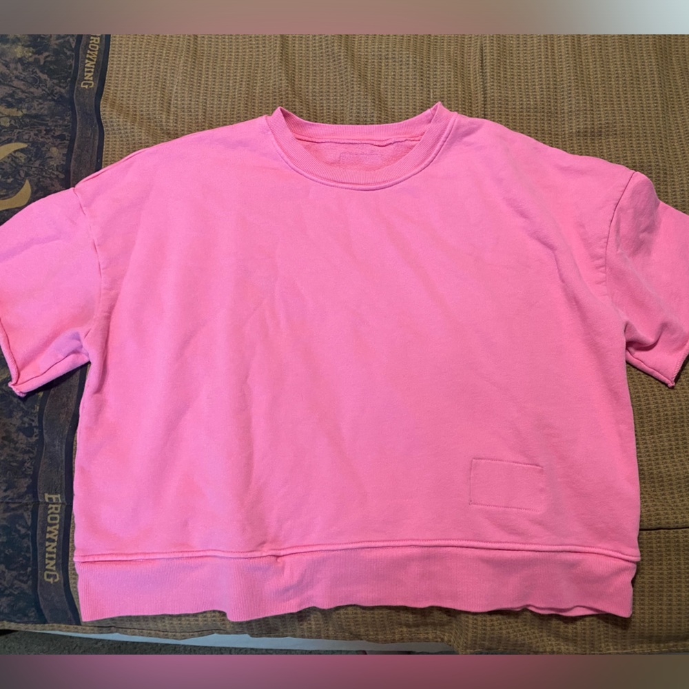 daily drills oversized short sleeve crew
